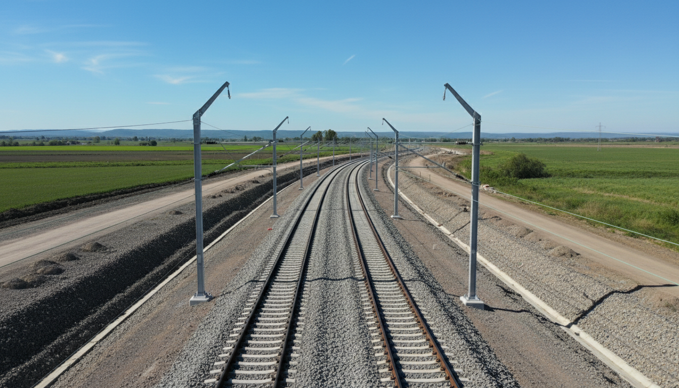 Železniška proga - infrastrukturni projekt